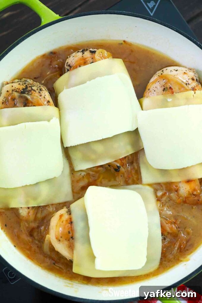 baking French onion chicken