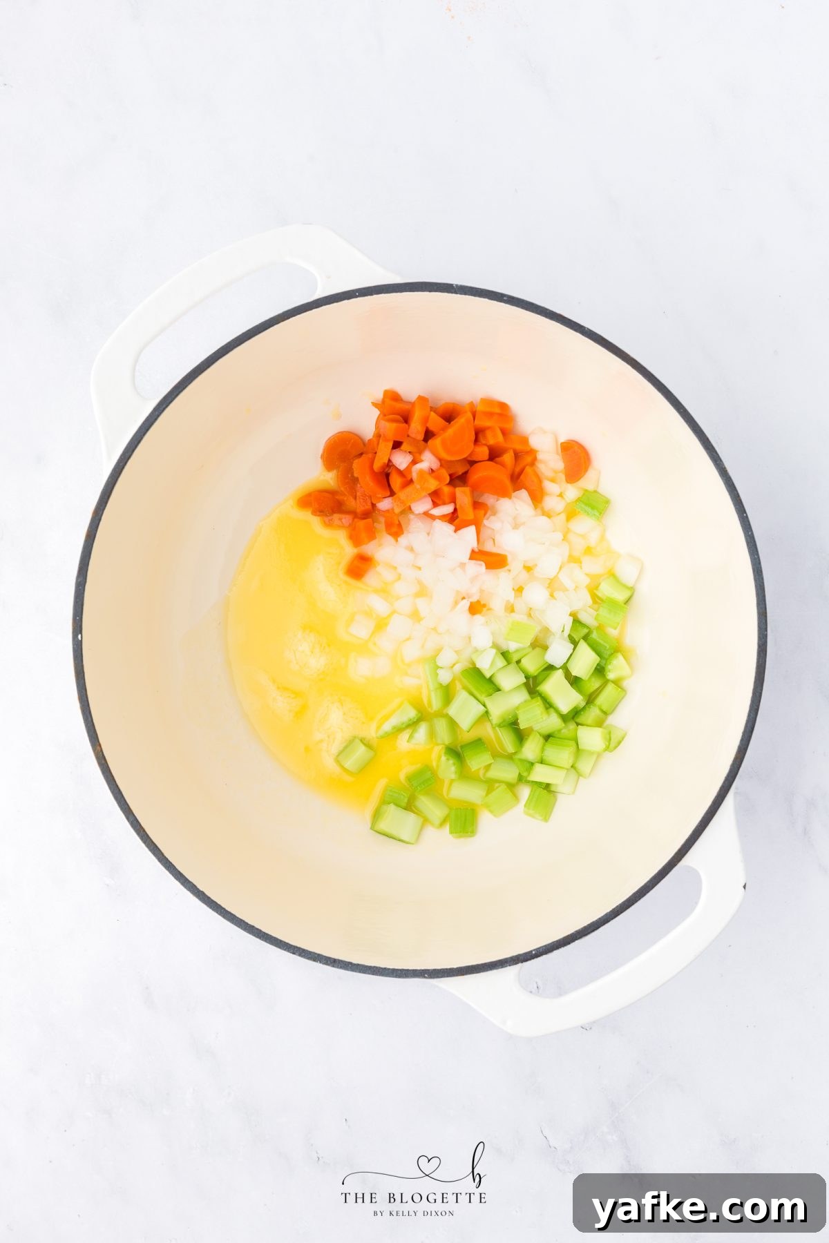 Homemade Creamy Tomato Bisque Recipe 4 Step 1: Sauté the vegetables