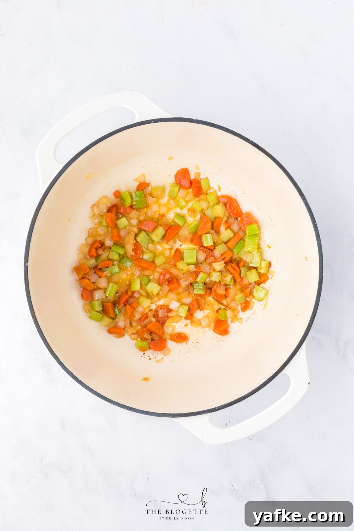 Homemade Creamy Tomato Bisque Recipe 5 Step 1: Sauté the vegetables
